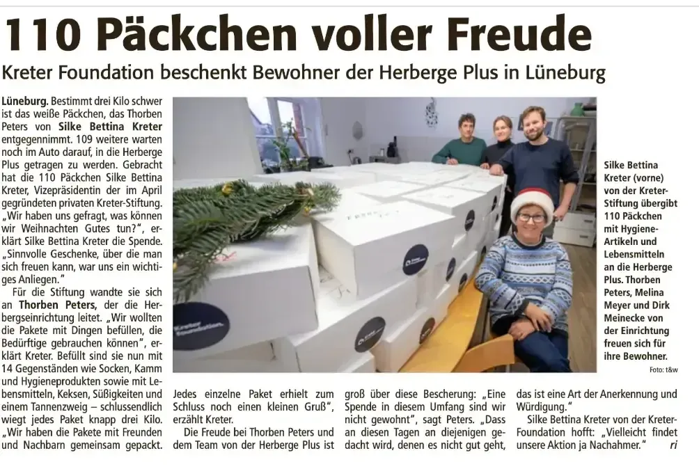 newspaper report